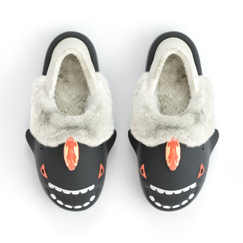 Sharkicks Pro - Winter Fierce Fire Kaiju Heel-covered
